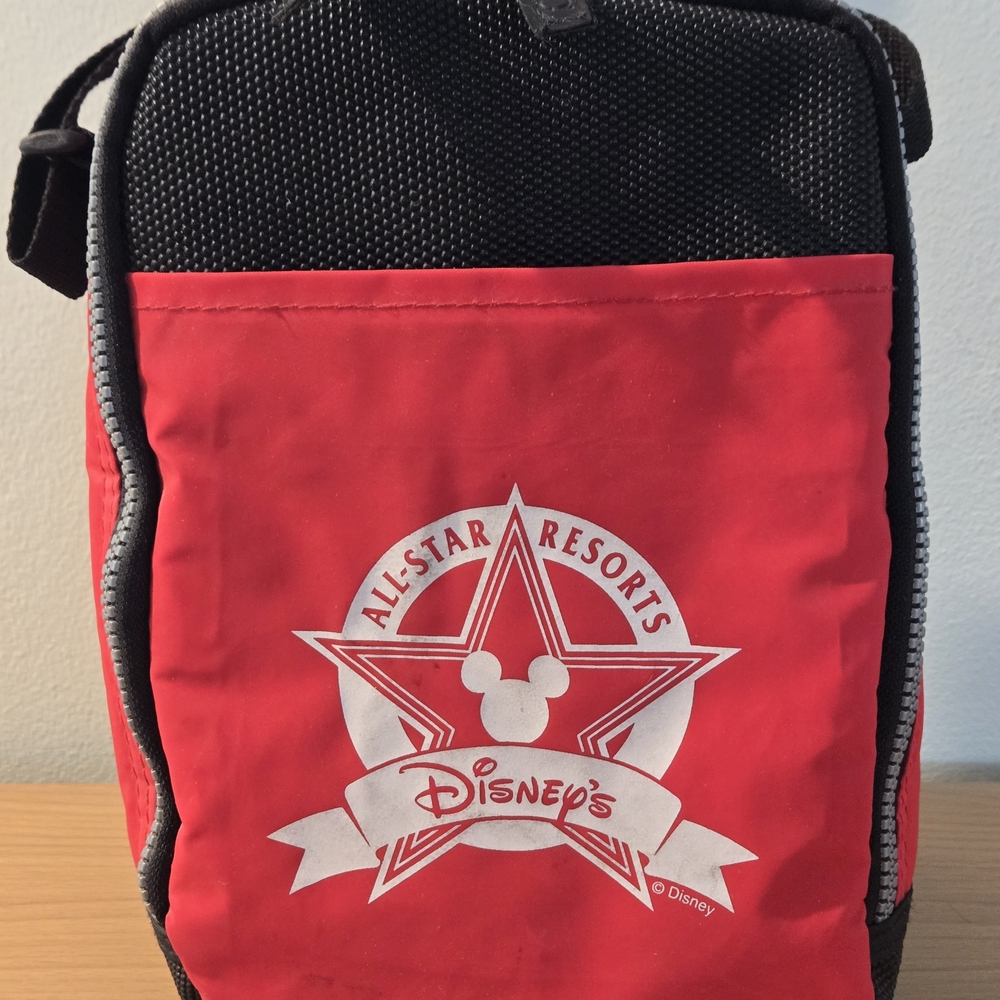 Disney All-Star Red and Black Insulated Bag